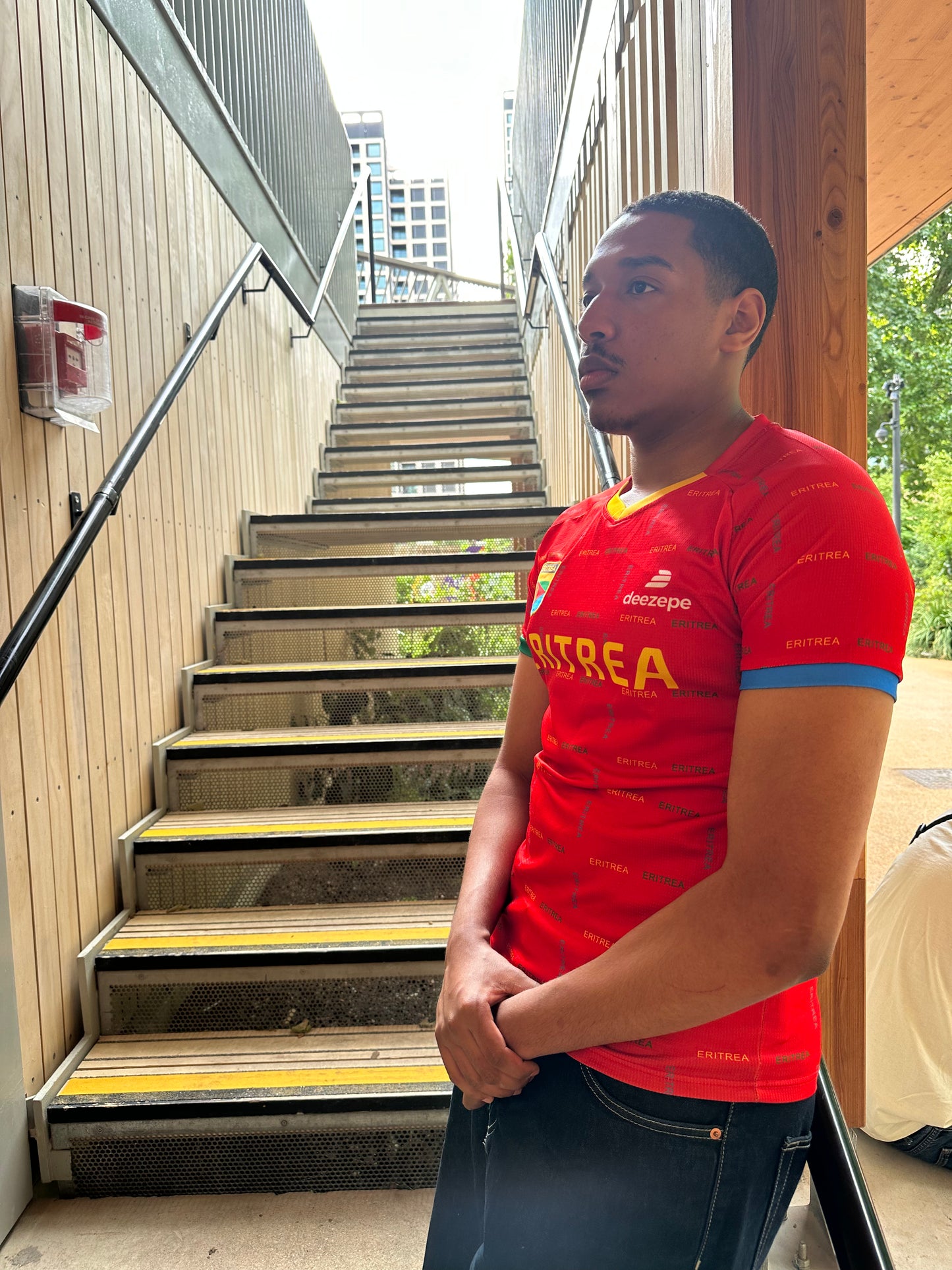 Eritrean Flag Inspired Jersey