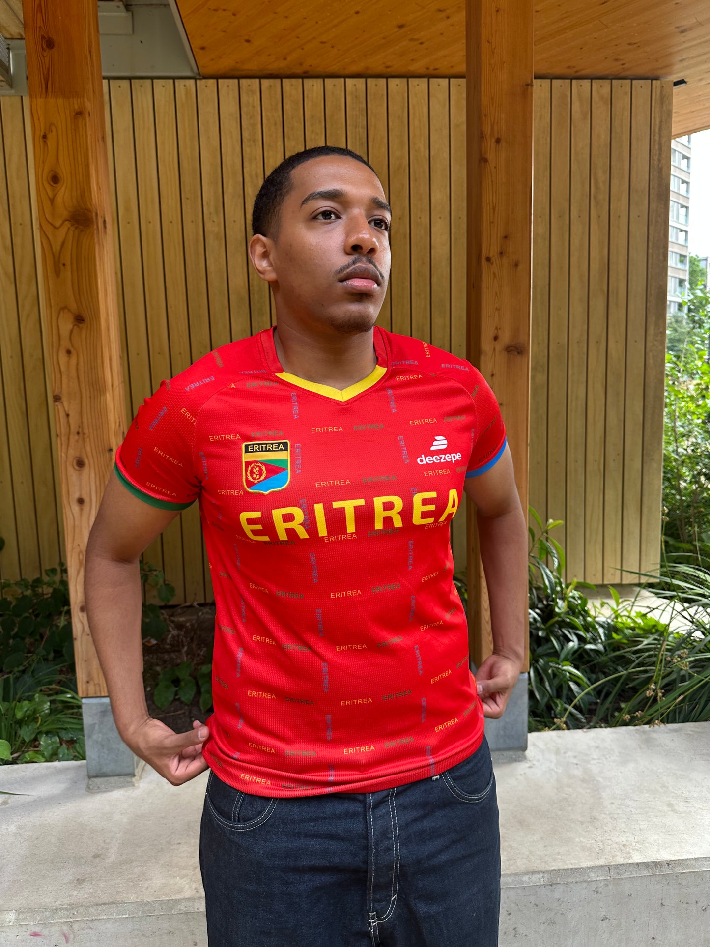 Eritrean Flag Inspired Jersey
